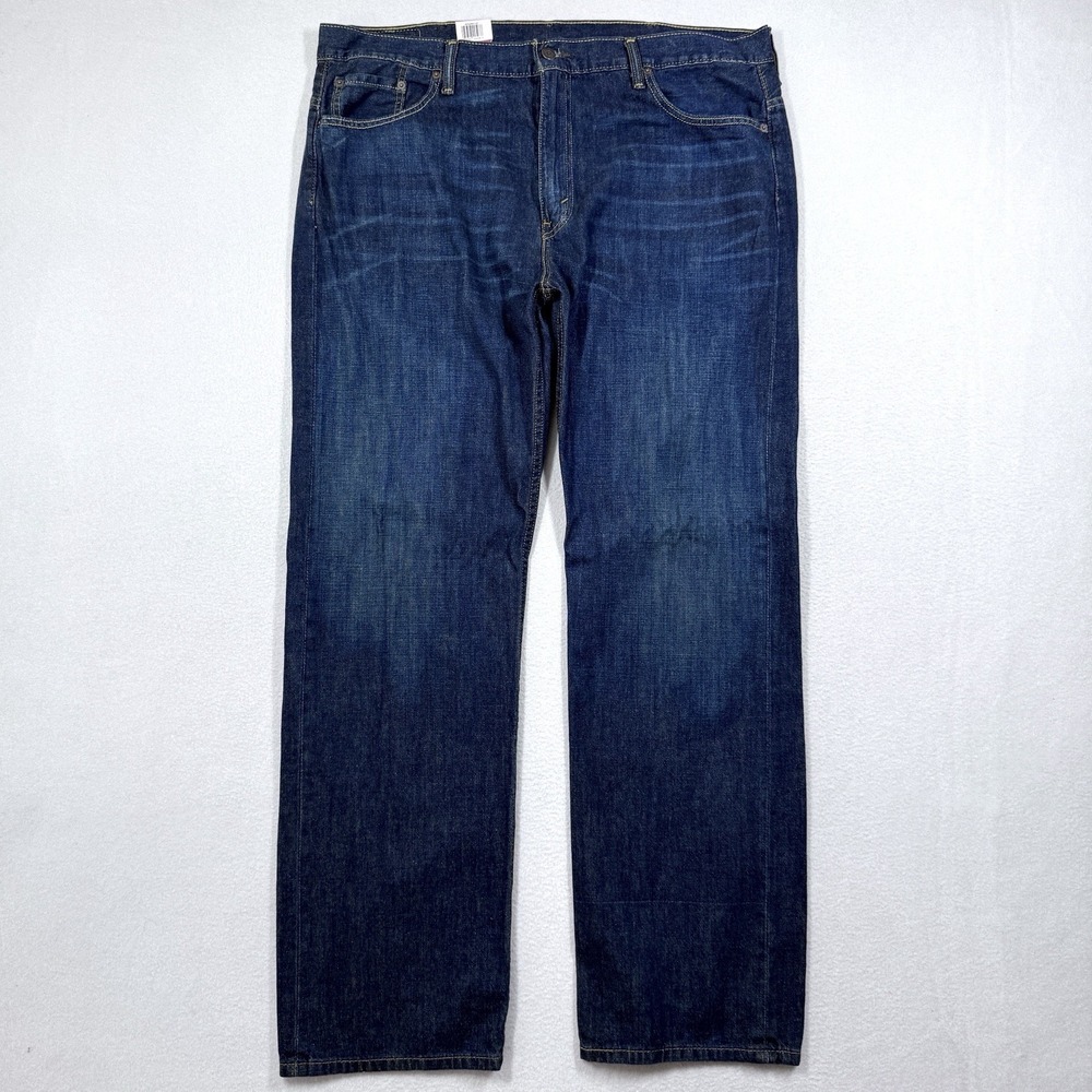Vintage Levis 569 Jeans Mens 38x34 Loose Straight Baggy Dark Wash Denim NWT